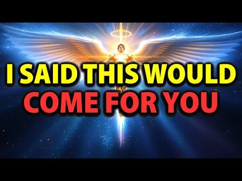 God’s Chosen Ones: “I Told You This Was Coming” — God’s Message Today thumbnail