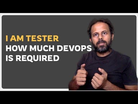 #AskRaghav | How Much DevOps is Required for Testers thumbnail