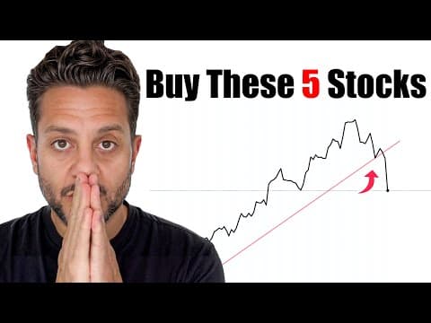 5 Stocks I'm LOADING Up on The Dip thumbnail