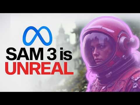 SAM 3 Explained: Meta’s Most Powerful Tool for Creators Yet thumbnail