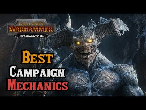 Immortal Empires: Top 5 Best Campaign MECHANICS - Total War: Warhammer 3 thumbnail