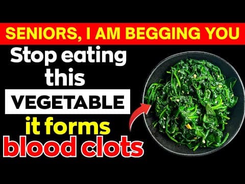 Over 60? THESE Vegetables Raise Stroke Risk Overnight (Doctor Explains!) | Senior Health thumbnail