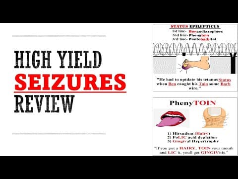 Seizures Review | Mnemonics And Proven Ways To Memorize for your exams! thumbnail