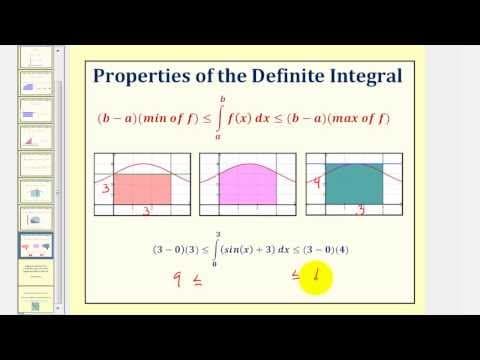Properties of The Definite Integral thumbnail