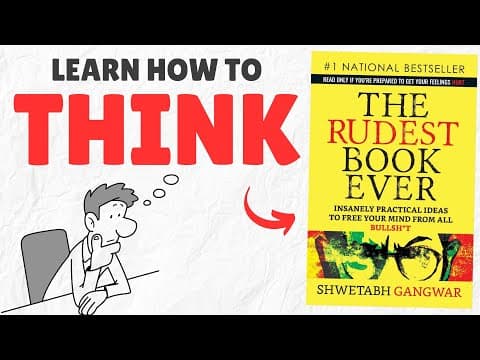 The Rudest Book Ever Book Summary In Hindi By Shwetabh Gangwar thumbnail