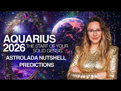 AQUARIUS 2026. FATED, Life-Changing Relationships & Serious ECLIPSE Action! thumbnail