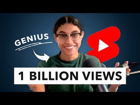 Meet the Girl Who Cracked YouTube Shorts (Jenny Hoyos Interview) thumbnail