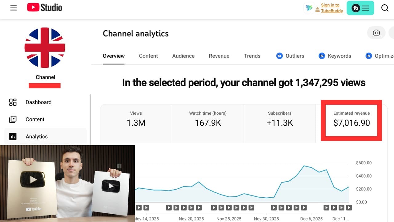YouTube video player