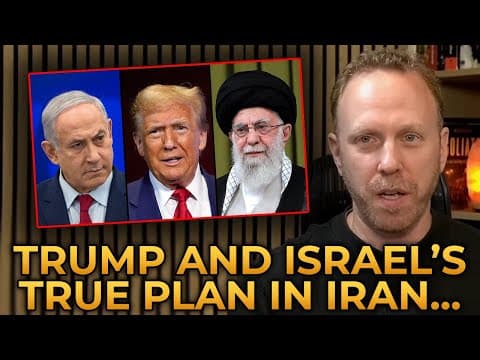 Max Blumenthal REVEALS Trump and Israel's TRUE PLAN for Regime Change in Iran thumbnail