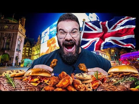 LONDRA "GECE" SOKAK LEZZETLERİNİ GÖMDÜM! 🇬🇧 thumbnail