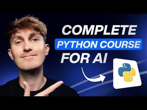 Python for AI - Full Beginner Course thumbnail