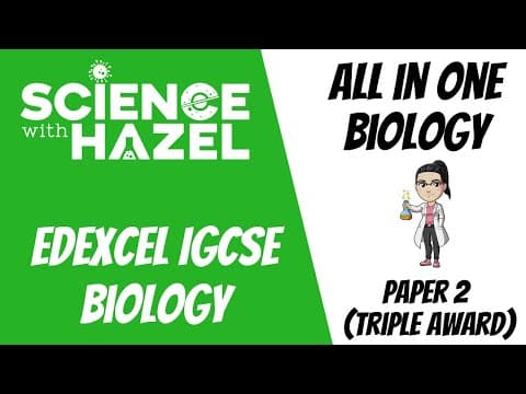 ALL of Edexcel IGCSE Biology 9-1 | PAPER 2 | IGCSE Biology Revision | SwH Learning thumbnail
