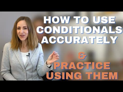 IELTS Speaking | How to Use Conditionals Accurately (& Practice Using Them) thumbnail