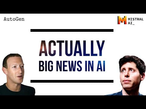 An Actually Big Week in AI: AutoGen, The A-Phone, Mistral 7B, GPT-Fathom and Meta Hunts CharacterAI thumbnail