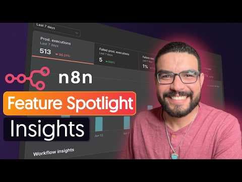Introducing Insights in n8n - ROI Tracking made easy thumbnail