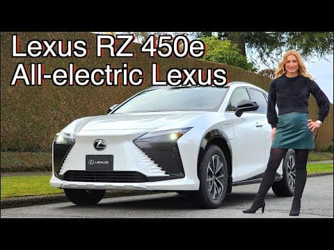 What to Know About the 2023 Lexus RZ 450e thumbnail