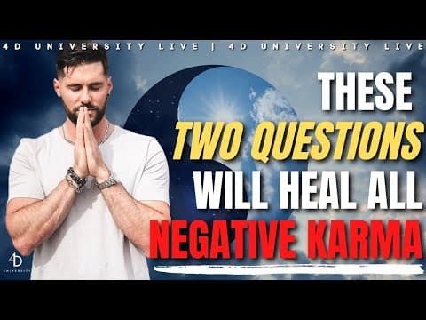 How To Heal Negative Karma | Causal Purification Explained | Aaron Abke thumbnail