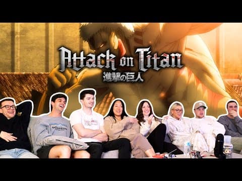 Converting HATERS To Attack on Titan 1x2-3 | Reaction/Review thumbnail