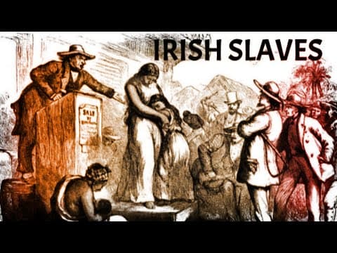 TRUTH about the Irish - First slaves brought to the Americas - Forgotten History thumbnail