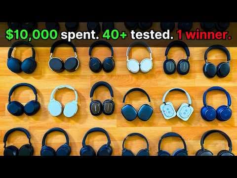 Best Wireless Noise Cancelling Headphones Awards 2025 thumbnail