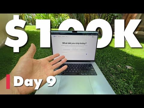 Can I make $1 in 24 hours? | $100K Challenge Day 9 thumbnail
