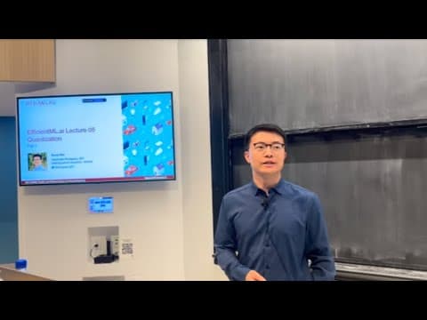 EfficientML.ai Lecture 5 - Quantization Part I (MIT 6.5940, Fall 2024) thumbnail