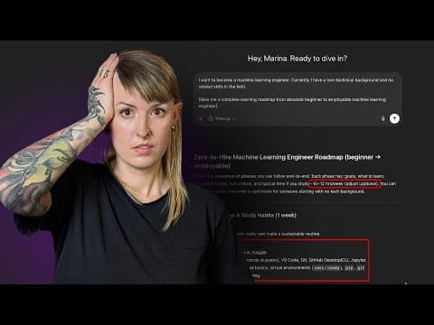 ChatGPT Made a Machine Learning Career Plan… Would It Actually Work? thumbnail