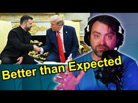 Update from Ukraine | Not really bad but far from perfect | Trump / Zelensky Meeting Outcome thumbnail