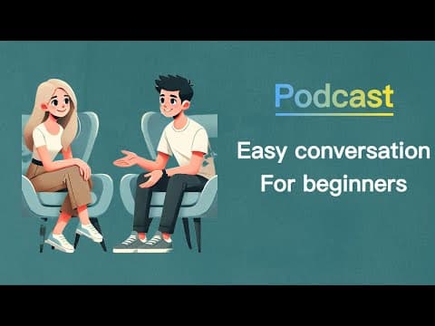 Easy Conversation for Beginners | Learn with Mr. English | English Podcast thumbnail