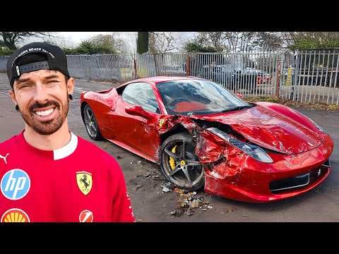 REBUILDING THE CHEAPEST FERRARI 458  thumbnail