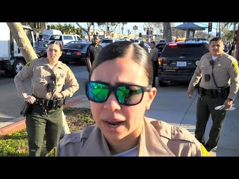 Robbery investigation, female officer tries to get a little spicy I guess it was the coffee she had🤣 thumbnail
