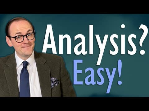 Analytical Writing in 3 Simple Steps thumbnail
