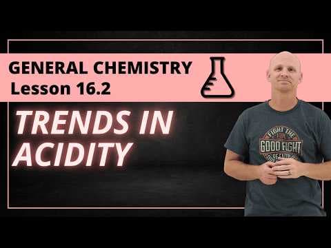 Trends in Acidity | Binary Acids & Oxoacids | 16.2 General Chemistry thumbnail
