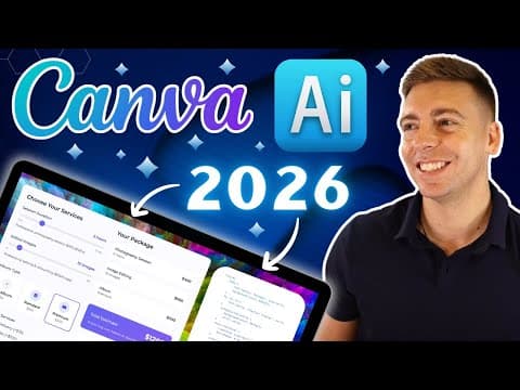 Ultimate Canva AI Tutorial (Everything You Can Do!) Over 15 AI Tools thumbnail