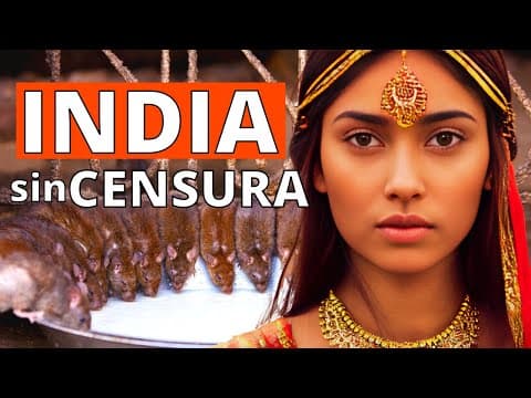 ASÍ SE VIVE EN LA INDIA: lo que No debes hacer, cosas extrañas, comidas, mujeres y hombres thumbnail