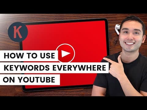How To Do Keyword Research & Competitive Analysis On YouTube Using Keywords Everywhere thumbnail