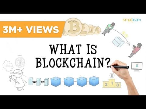 Blockchain In 7 Minutes | What Is Blockchain | Blockchain Explained|How Blockchain Works|Simplilearn thumbnail