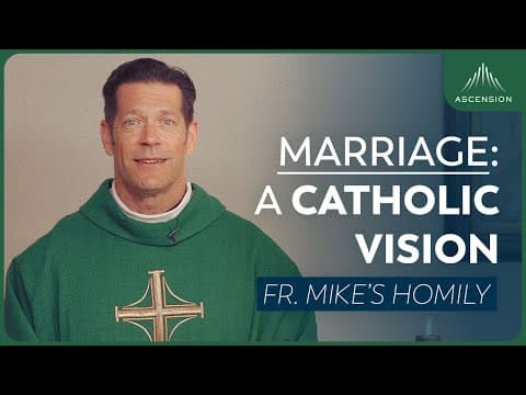 "Marriage: a Catholic Vision" | 27th Sunday in Ordinary Time (Fr. Mike's Homily) #sundayhomily thumbnail