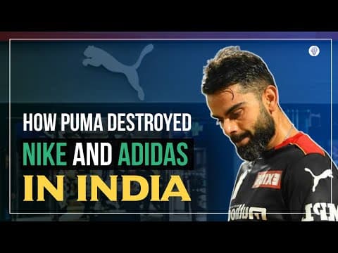 The GREAT INDIAN SPORTS WAR : Puma vs Adidas vs Nike thumbnail