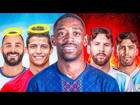 Most Loved VS Most Hated Balon d'Or Winners thumbnail