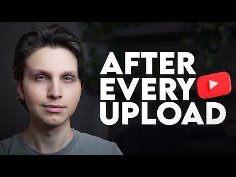 What to Do After Uploading a YouTube Video thumbnail