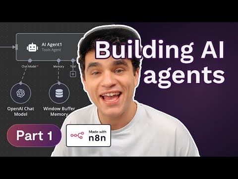 Building AI Agents: Chat Trigger, Memory, and System/User Messages Explained [Part 1] thumbnail