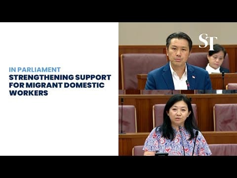 [FULL] ‘Invest in the people who keep our homes running’: Yeo Wan Ling on migrant domestic workers thumbnail