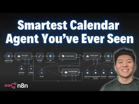 I Built a Human in the Loop Calendar Agent in n8n with No Code thumbnail