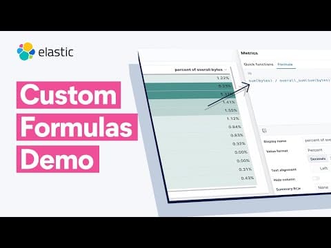 How to use Kibana ﻿time shifts, advanced formulas, and dynamic colors thumbnail