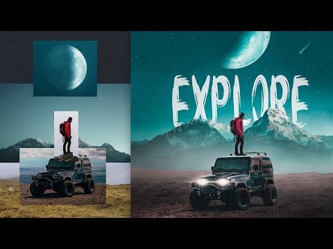 The Making of Photo-Manipulation: Explore | Photoshop Compositing Tutorial thumbnail
