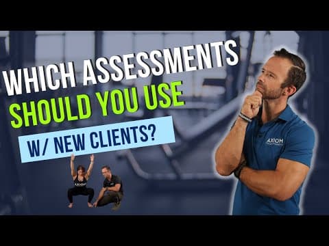 Which NASM Assessments to Use || NASM CPT Study || Become a Personal Trainer thumbnail