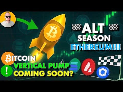 ARE YOU READY❓#BITCOIN VERTICAL↑PUMP ✚ ALT-SEASON STARTING 🏁 thumbnail