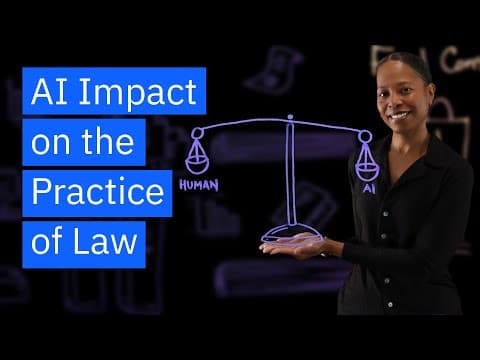How AI Impacts the Practice of Law thumbnail