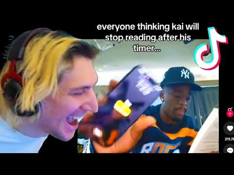 xQc Reacts to HILARIOUS TikToks thumbnail